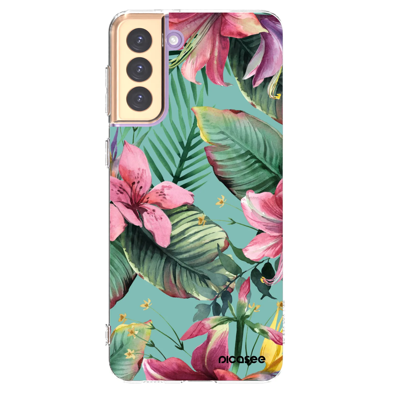 Picasee διαφανής θήκη σιλικόνης Samsung Galaxy S21+ 5G G996F - Hawaii
