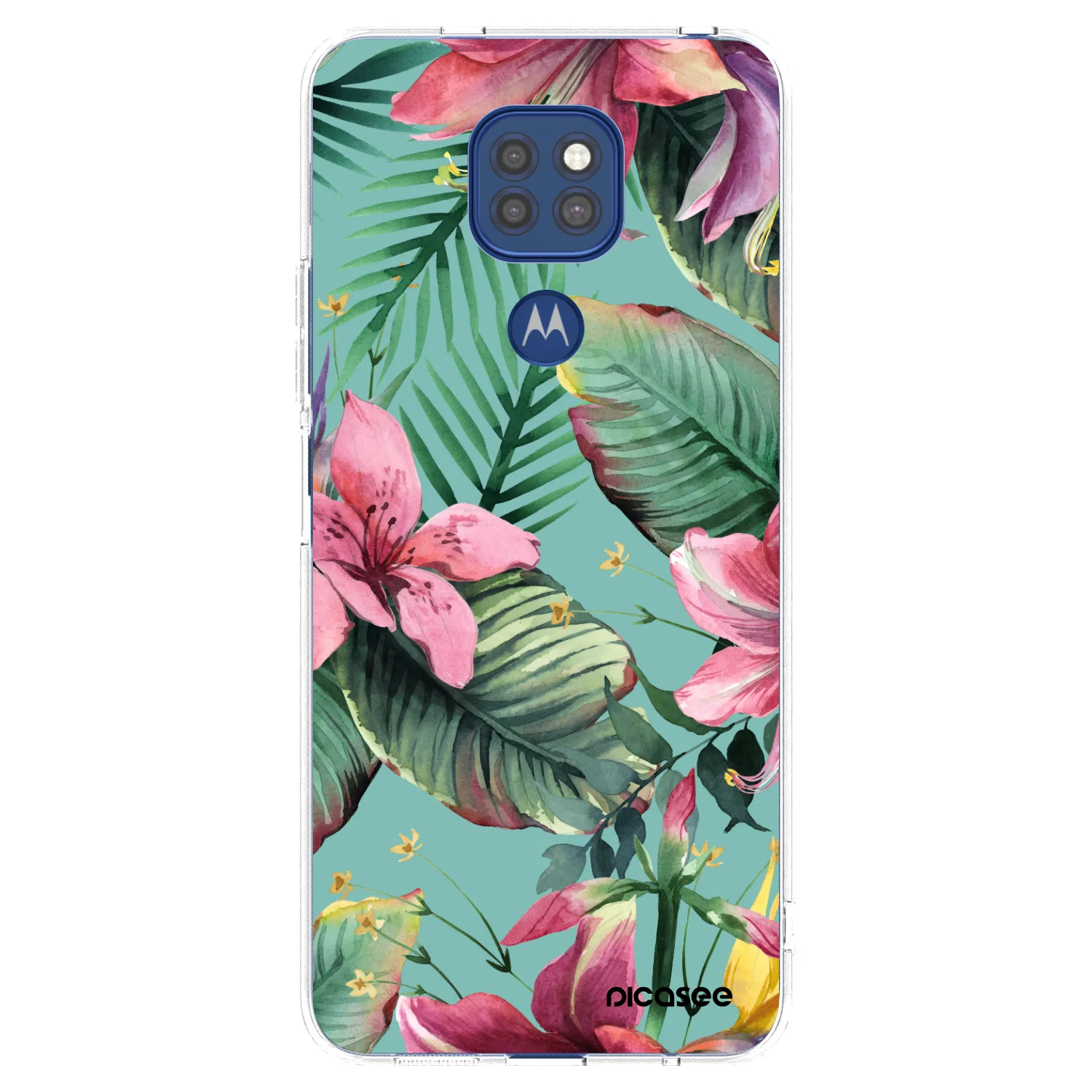 Picasee διαφανής θήκη σιλικόνης Motorola Moto G9 Play - Hawaii