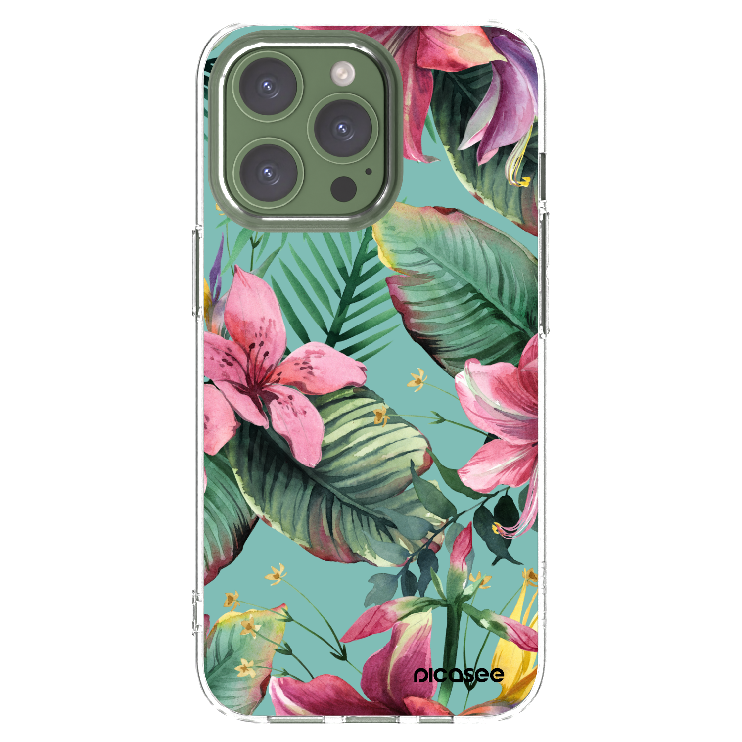 Picasee διαφανής θήκη σιλικόνης Apple iPhone 13 Pro - Hawaii