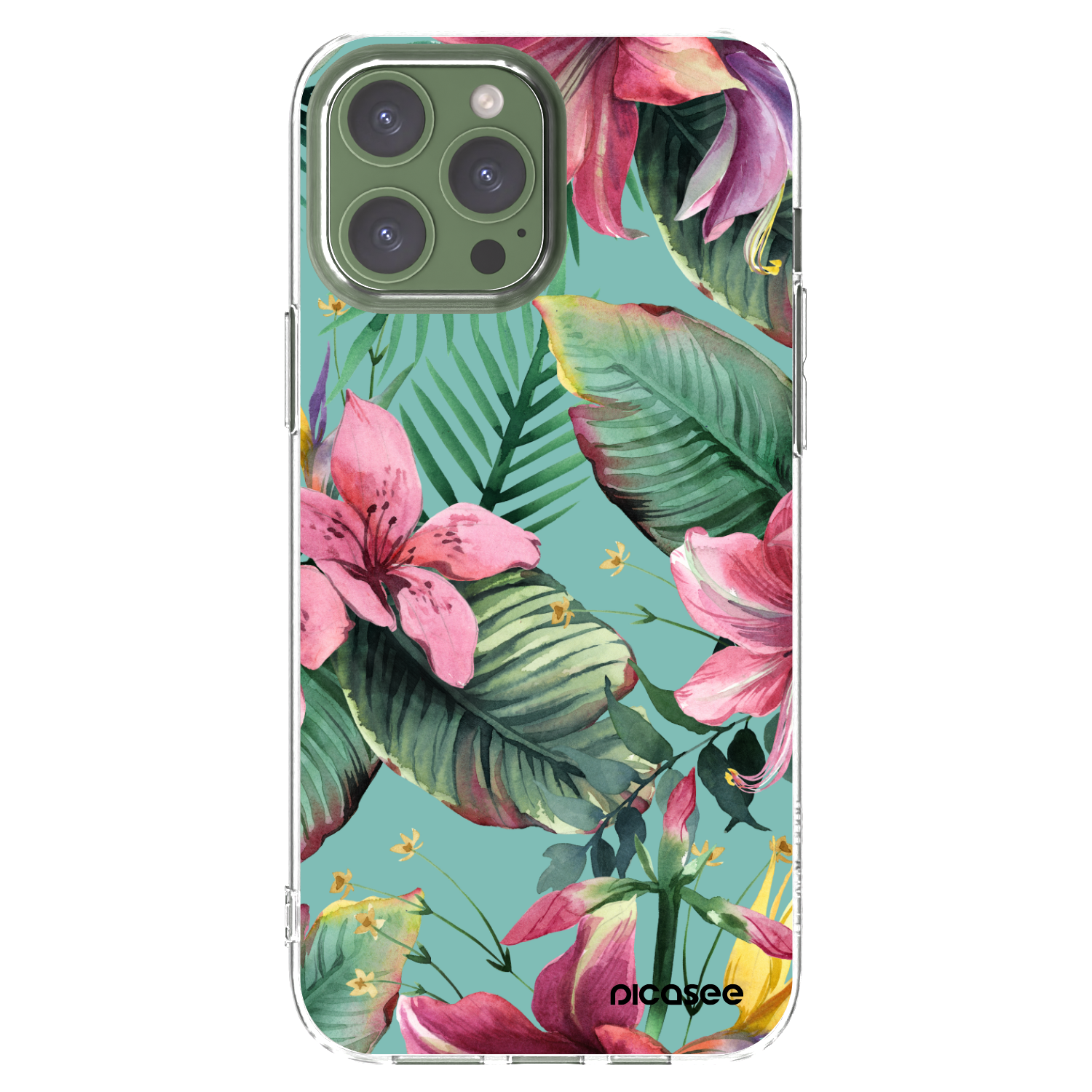Picasee διαφανής θήκη σιλικόνης Apple iPhone 13 Pro Max - Hawaii