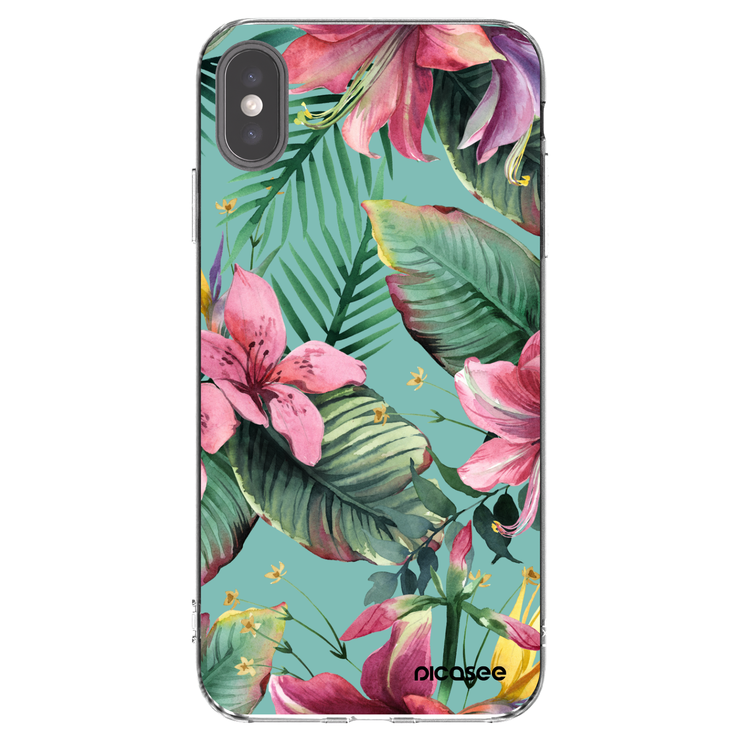Picasee διαφανής θήκη σιλικόνης Apple iPhone XS Max - Hawaii