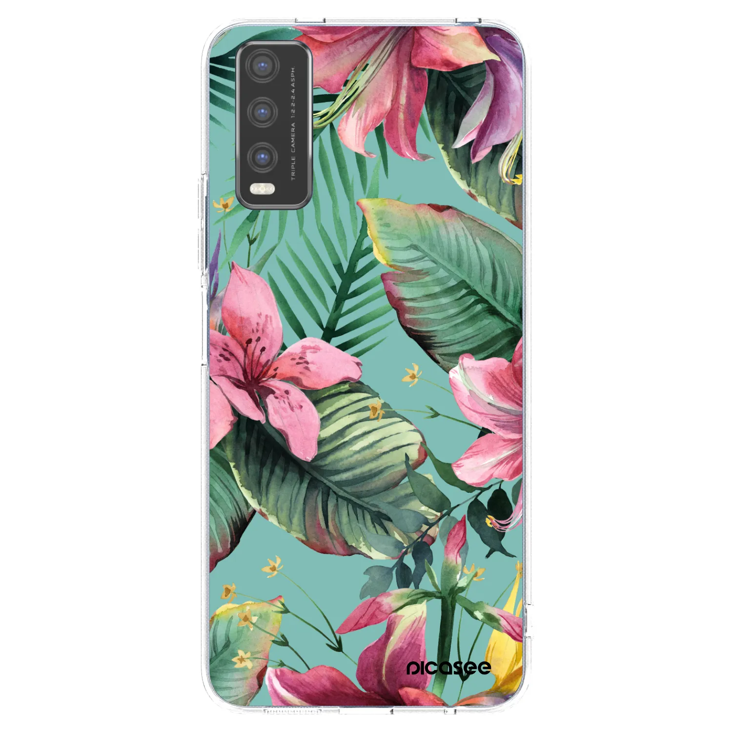 Picasee διαφανής θήκη σιλικόνης Vivo Y20s - Hawaii