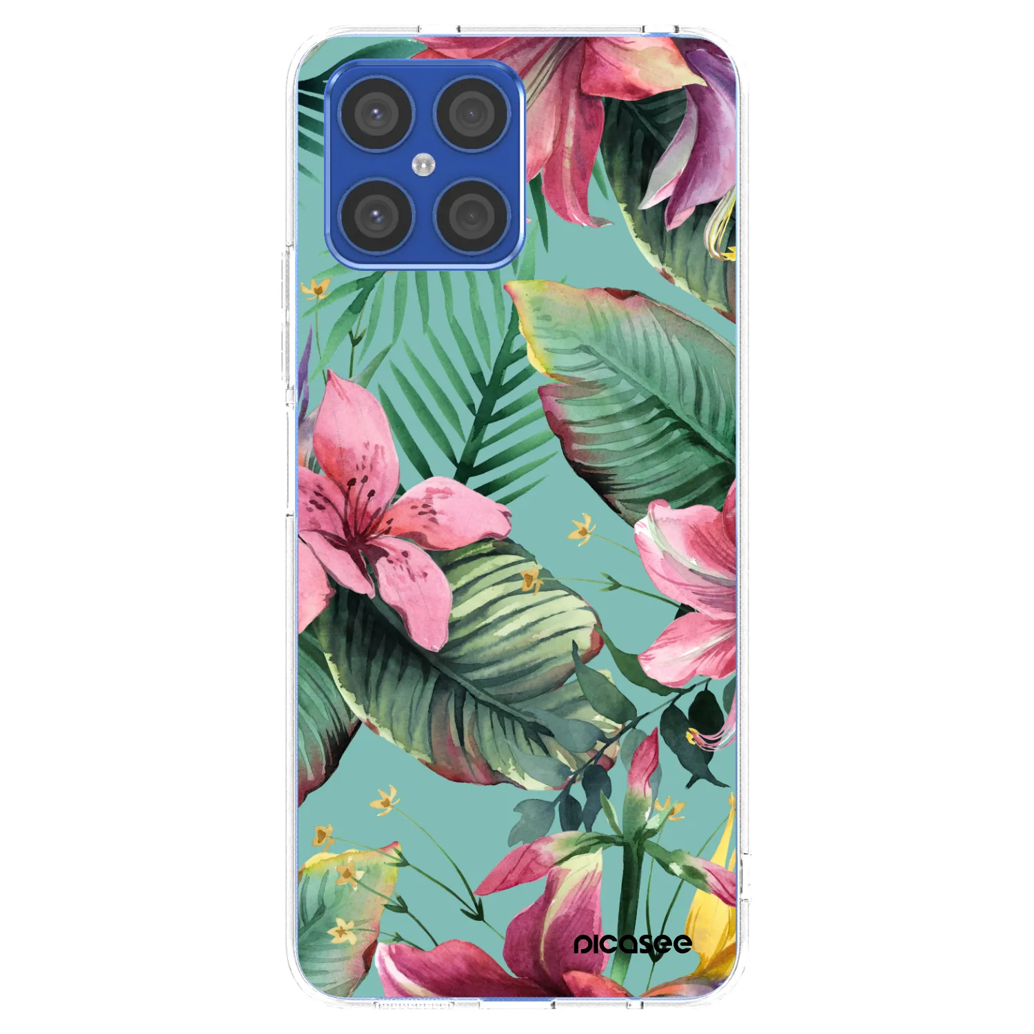 Picasee διαφανής θήκη σιλικόνης Honor X8 4G - Hawaii