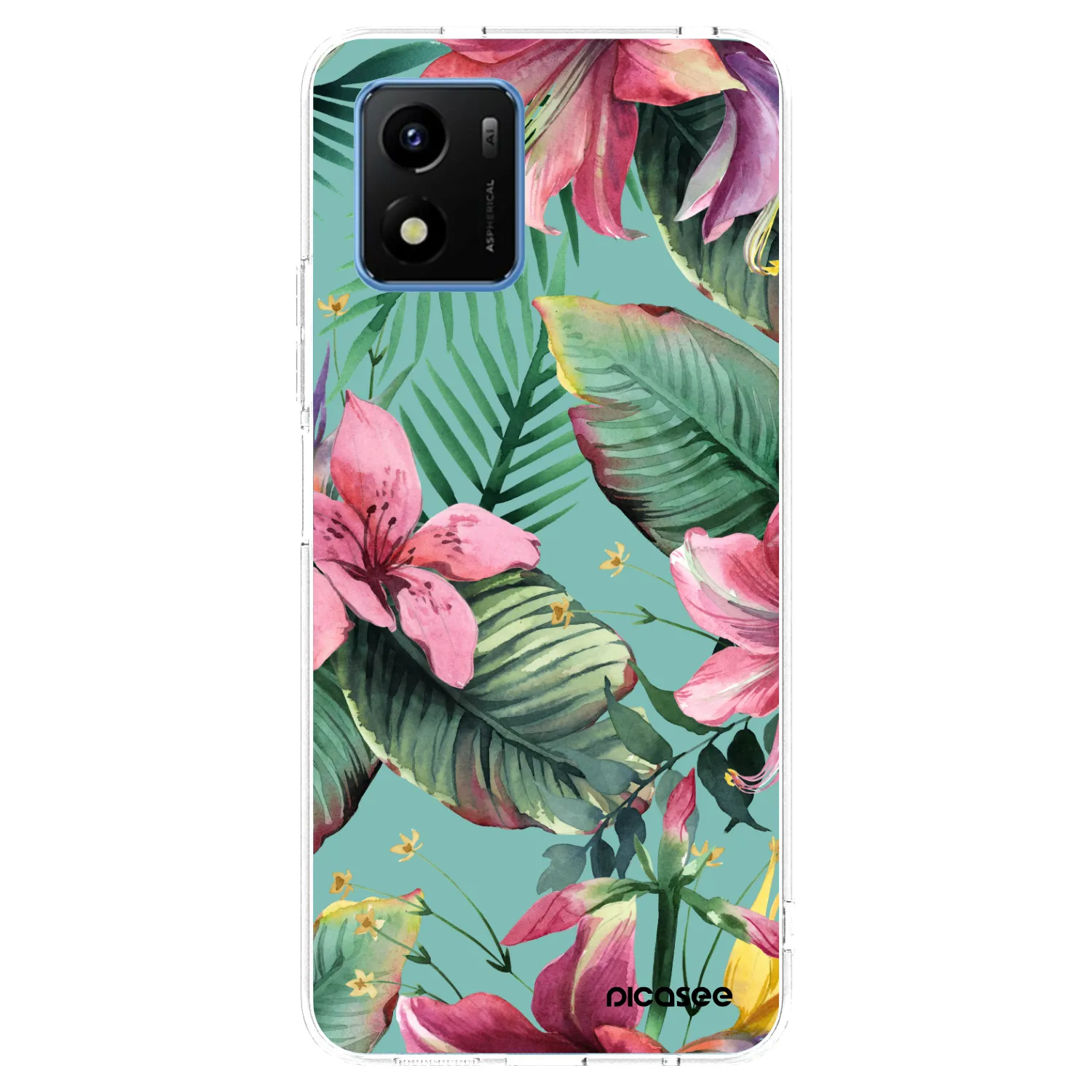 Picasee διαφανής θήκη σιλικόνης Vivo Y01 - Hawaii