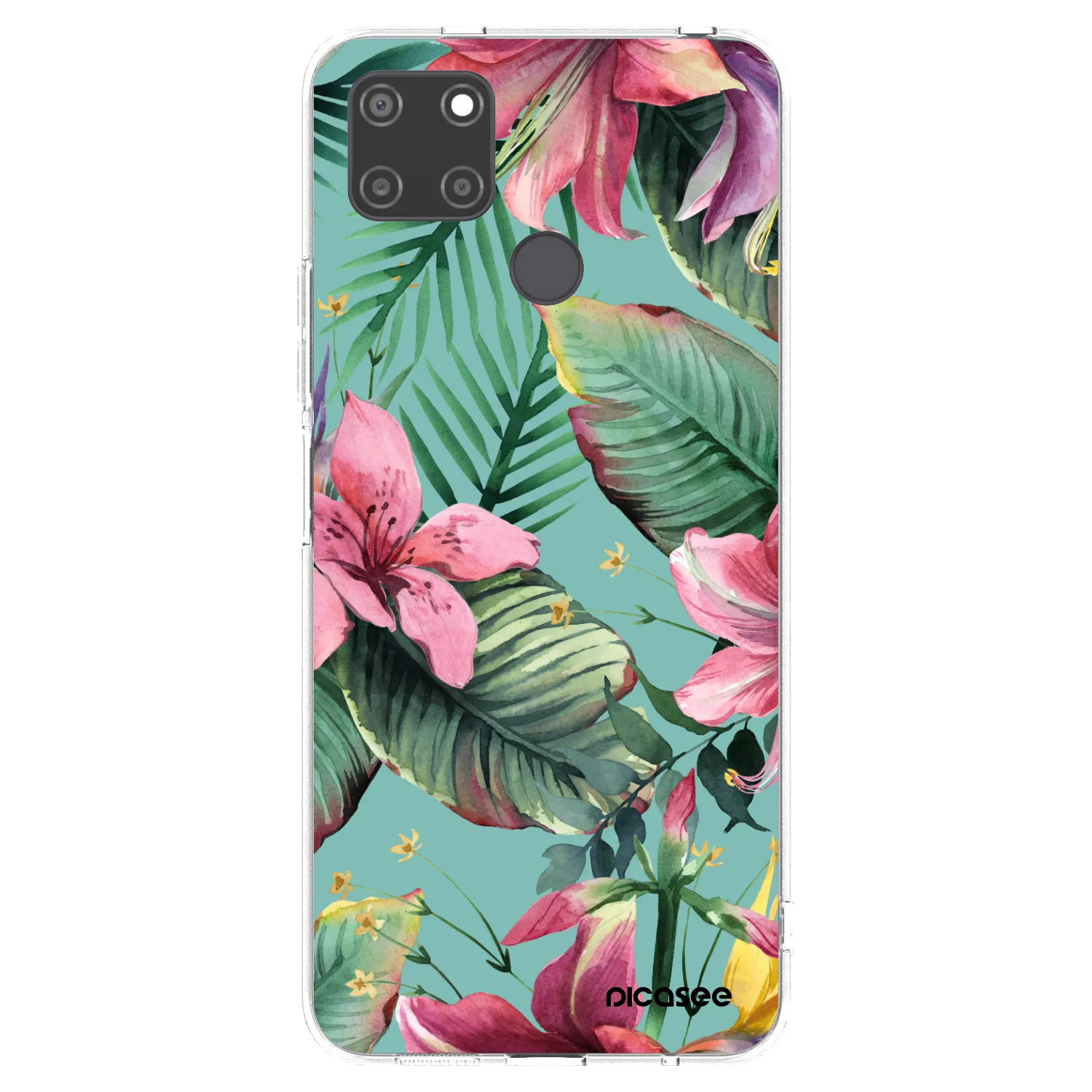 Picasee διαφανής θήκη σιλικόνης Realme C21Y - Hawaii
