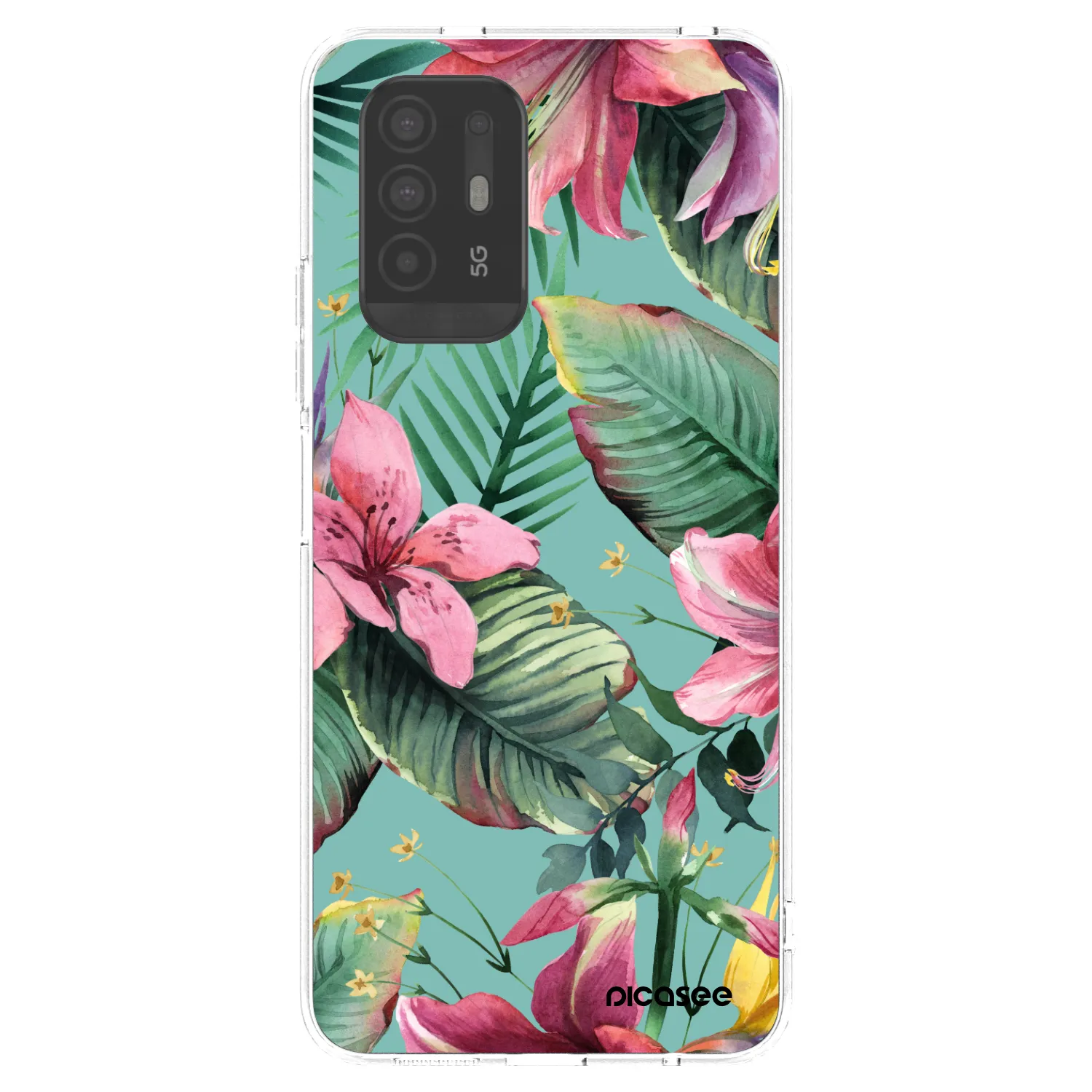 Picasee διαφανής θήκη σιλικόνης OPPO A94 5G - Hawaii