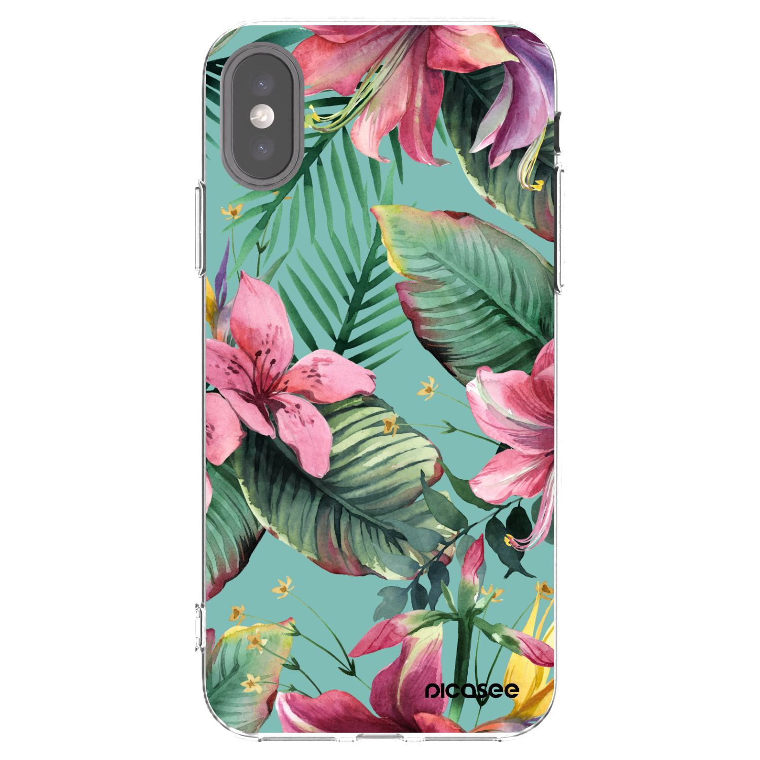 Picasee διαφανής θήκη σιλικόνης Apple iPhone X/XS - Hawaii