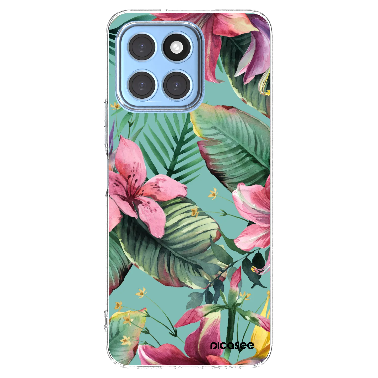 Picasee διαφανής θήκη σιλικόνης Honor X8 5G - Hawaii