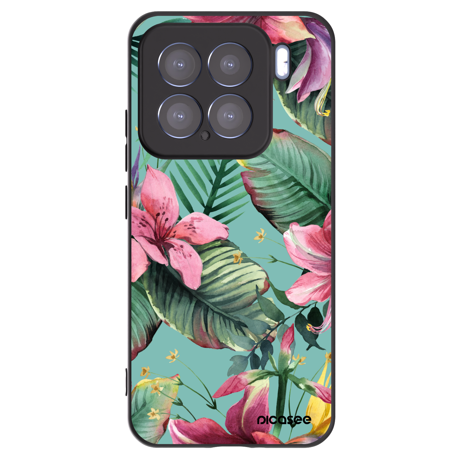 Picasee Μαύρη θήκη σιλικόνης για Xiaomi 15 - Hawaii