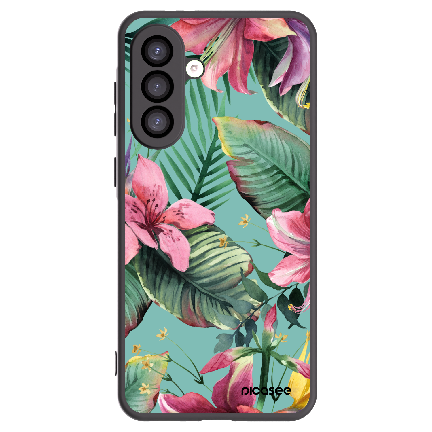 Picasee Μαύρη θήκη σιλικόνης για Samsung Galaxy A26 5G A266B - Hawaii