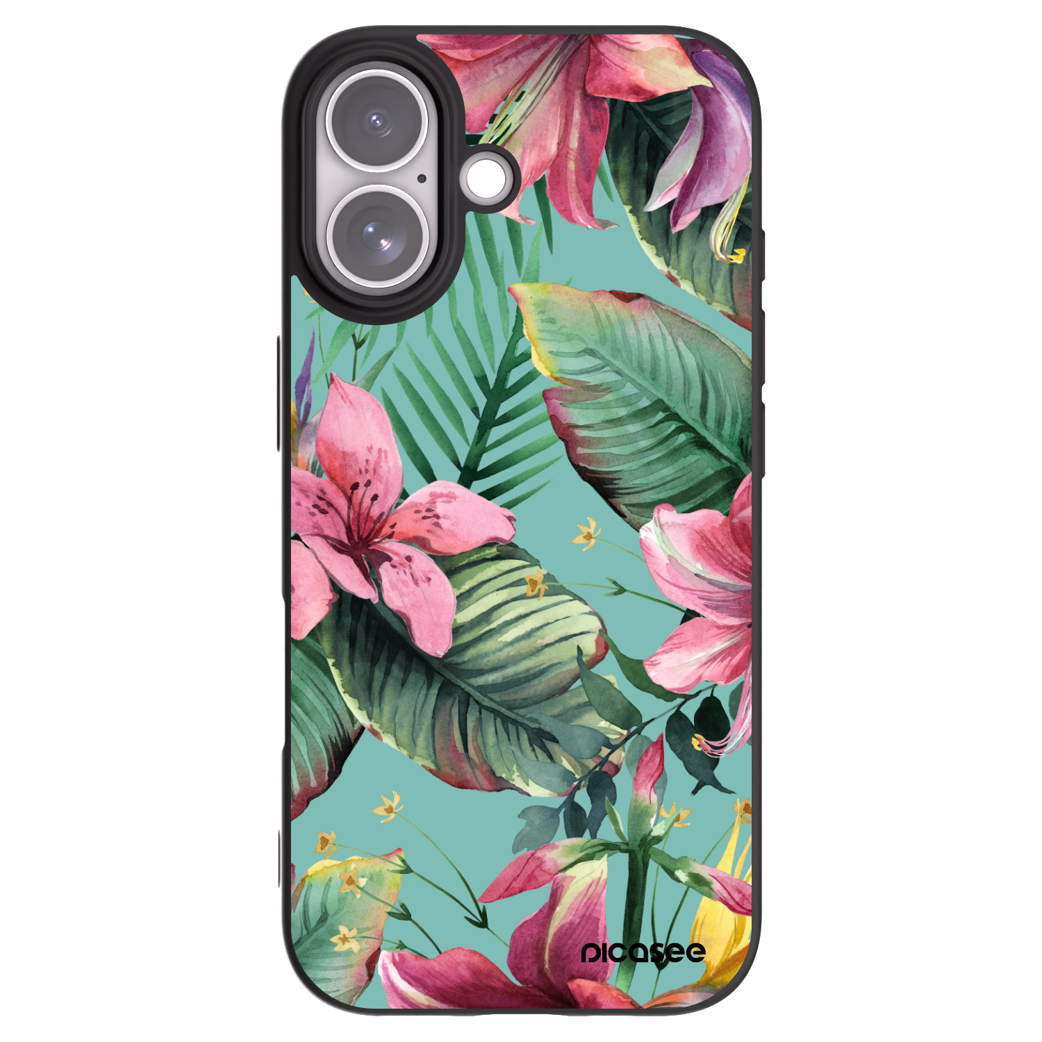 Picasee Μαύρη θήκη σιλικόνης για Apple iPhone 17 - Hawaii