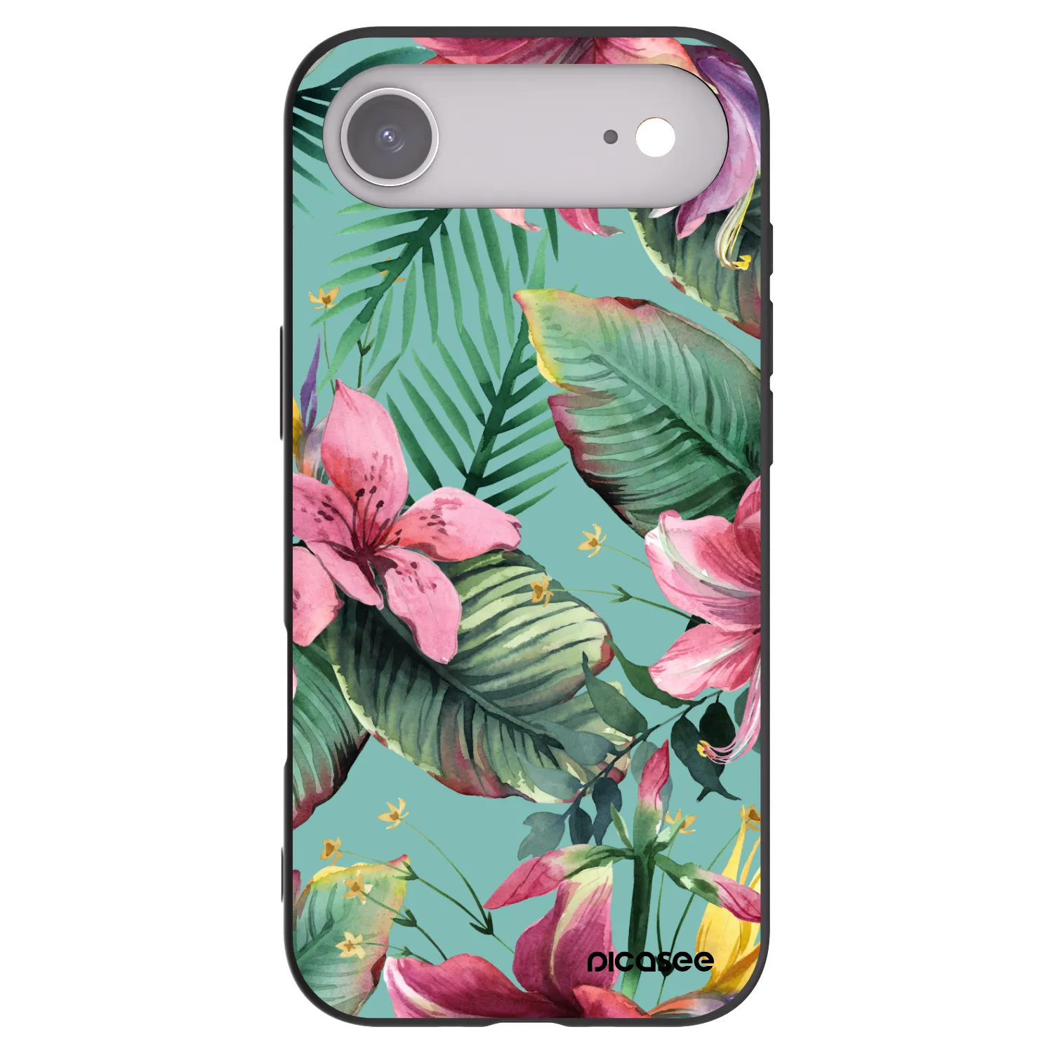 Picasee Μαύρη θήκη σιλικόνης για Apple iPhone Air - Hawaii