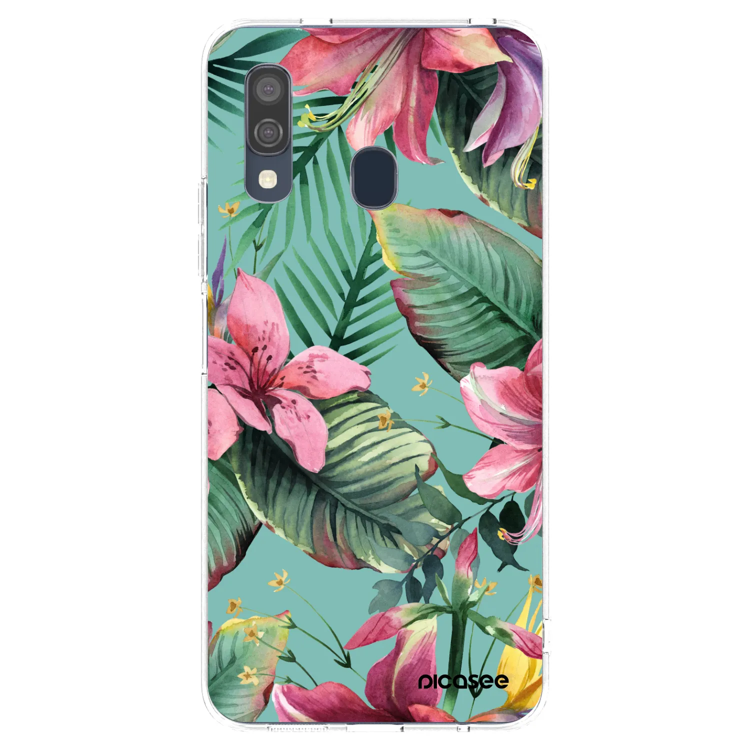 Picasee διαφανής θήκη σιλικόνης Samsung Galaxy A40 A405F - Hawaii