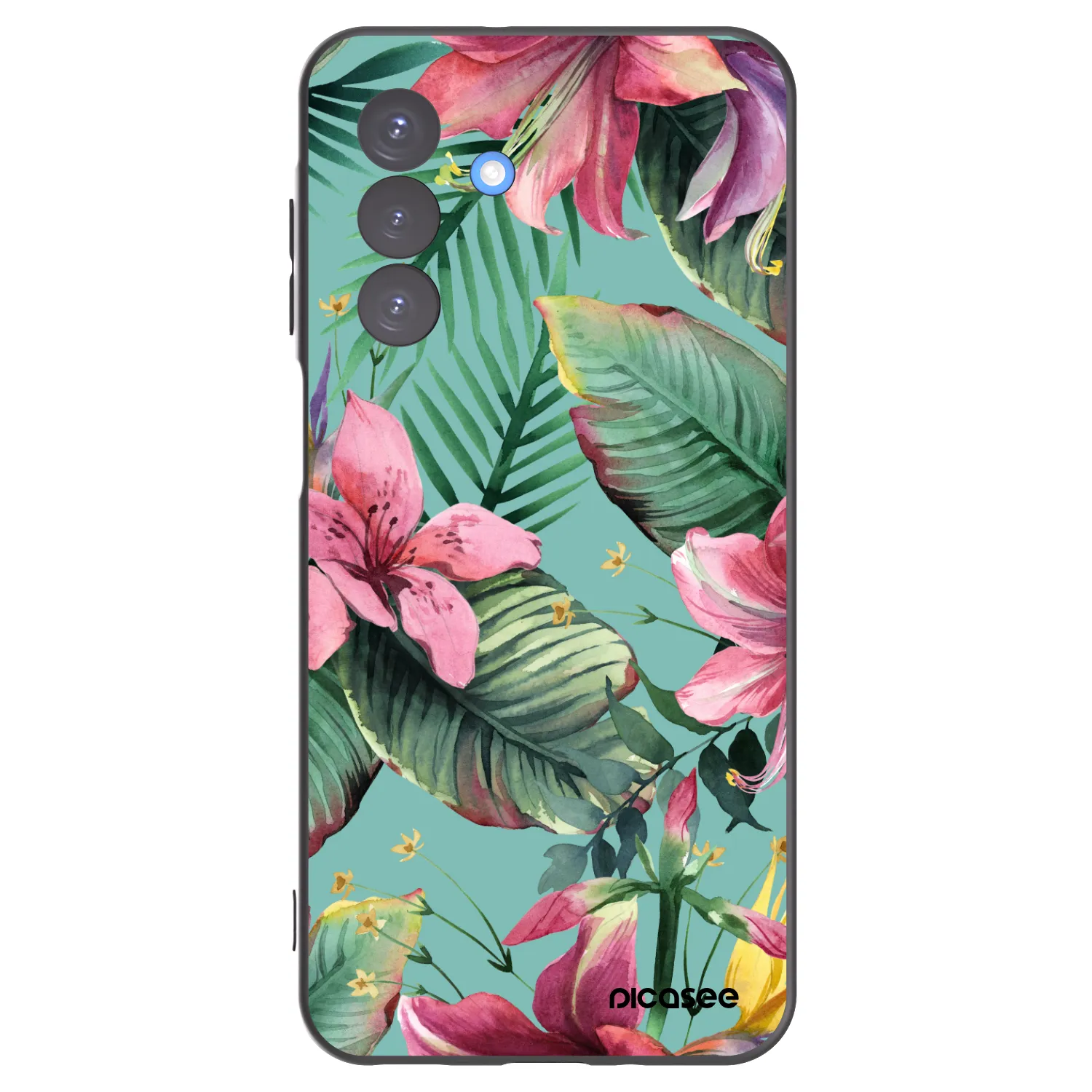 Picasee Μαύρη θήκη σιλικόνης για Samsung Galaxy A17 5G - Hawaii