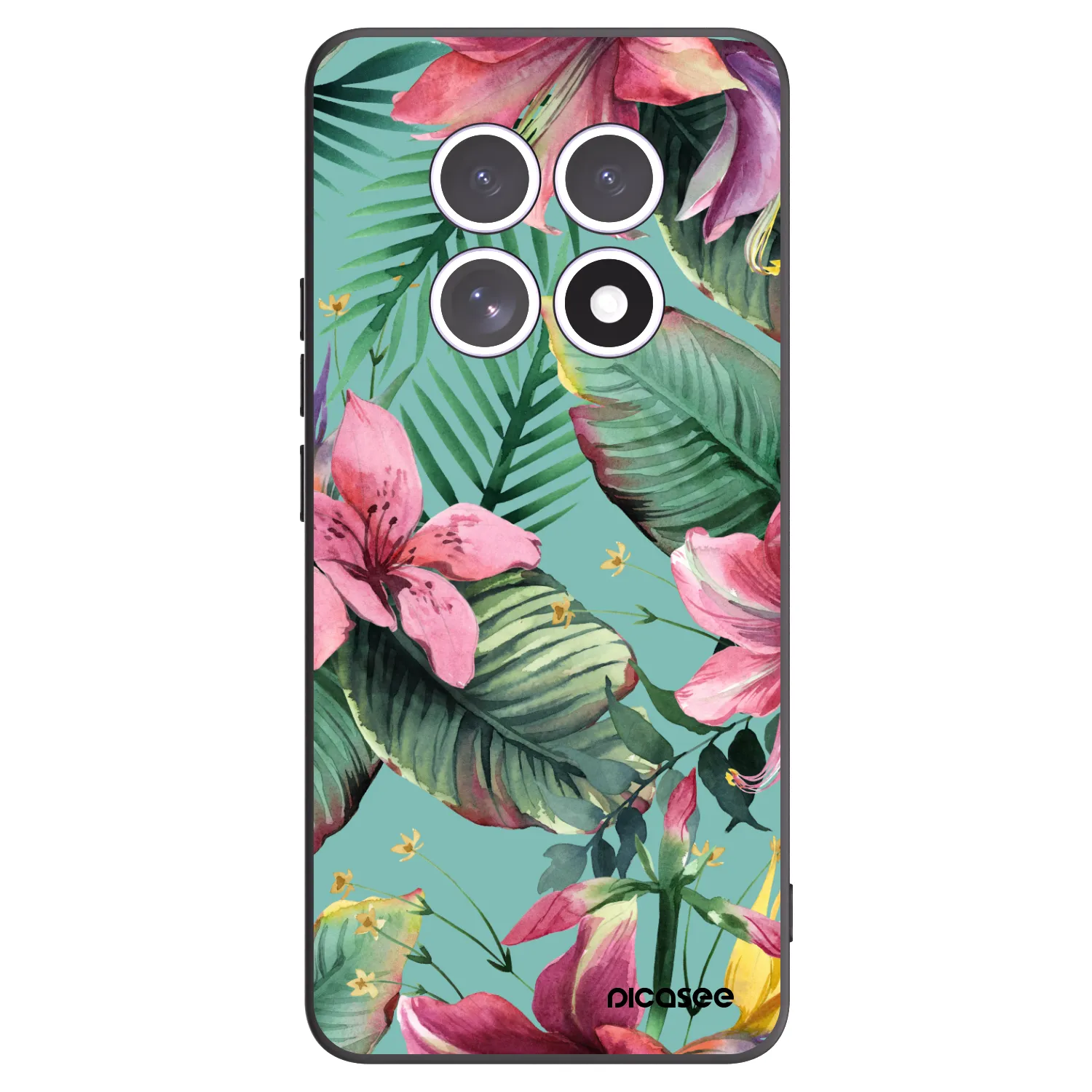 Picasee Μαύρη θήκη σιλικόνης για Xiaomi Redmi Note 15 - Hawaii