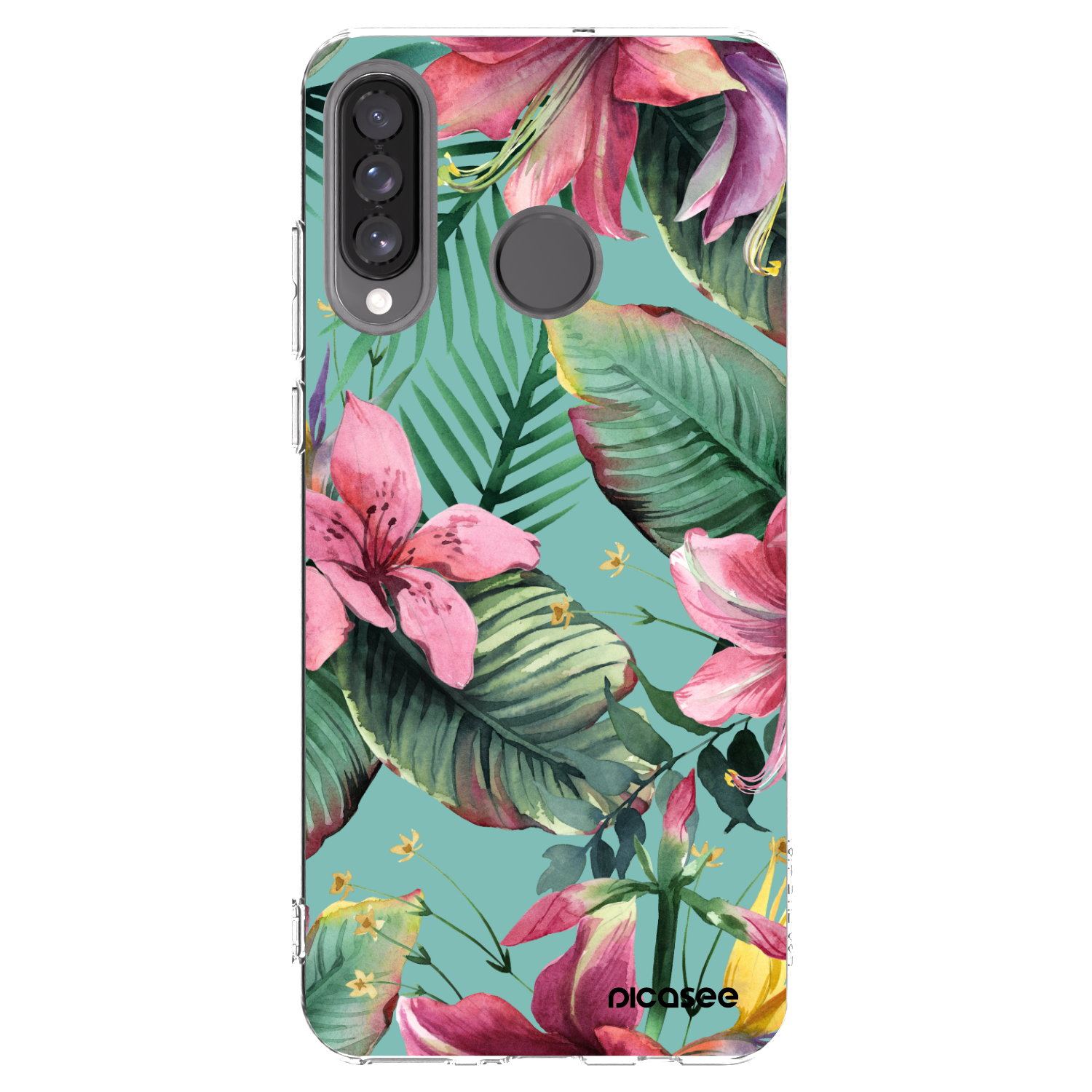 Picasee διαφανής θήκη σιλικόνης Huawei P30 Lite - Hawaii