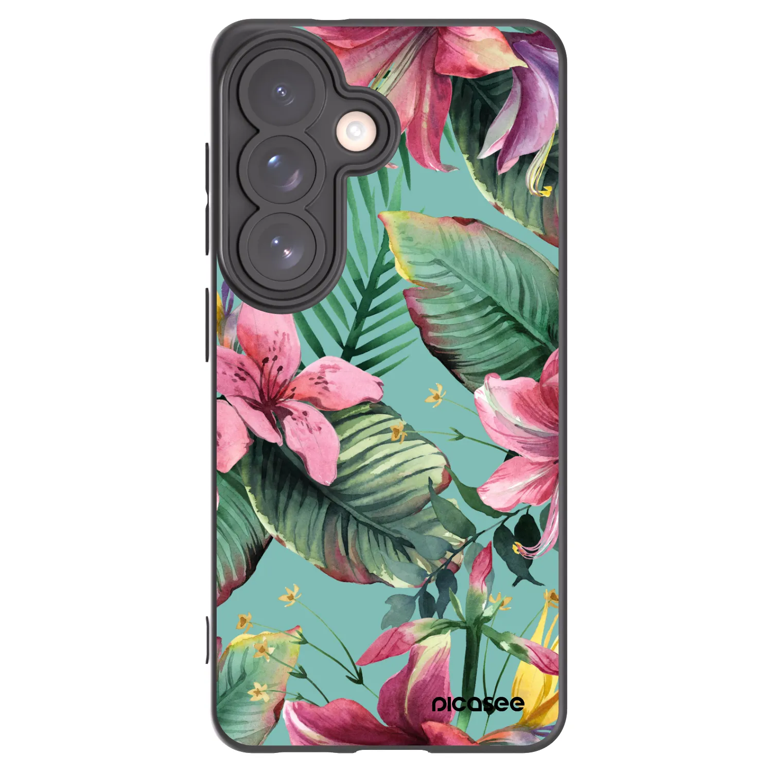 Picasee Μαύρη θήκη σιλικόνης για Samsung Galaxy S26 - Hawaii