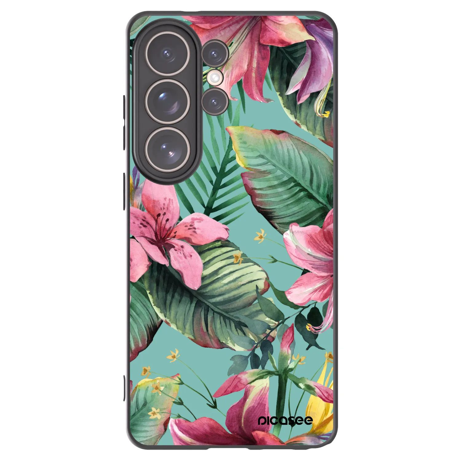 Picasee Μαύρη θήκη σιλικόνης για Samsung Galaxy S26 Ultra - Hawaii
