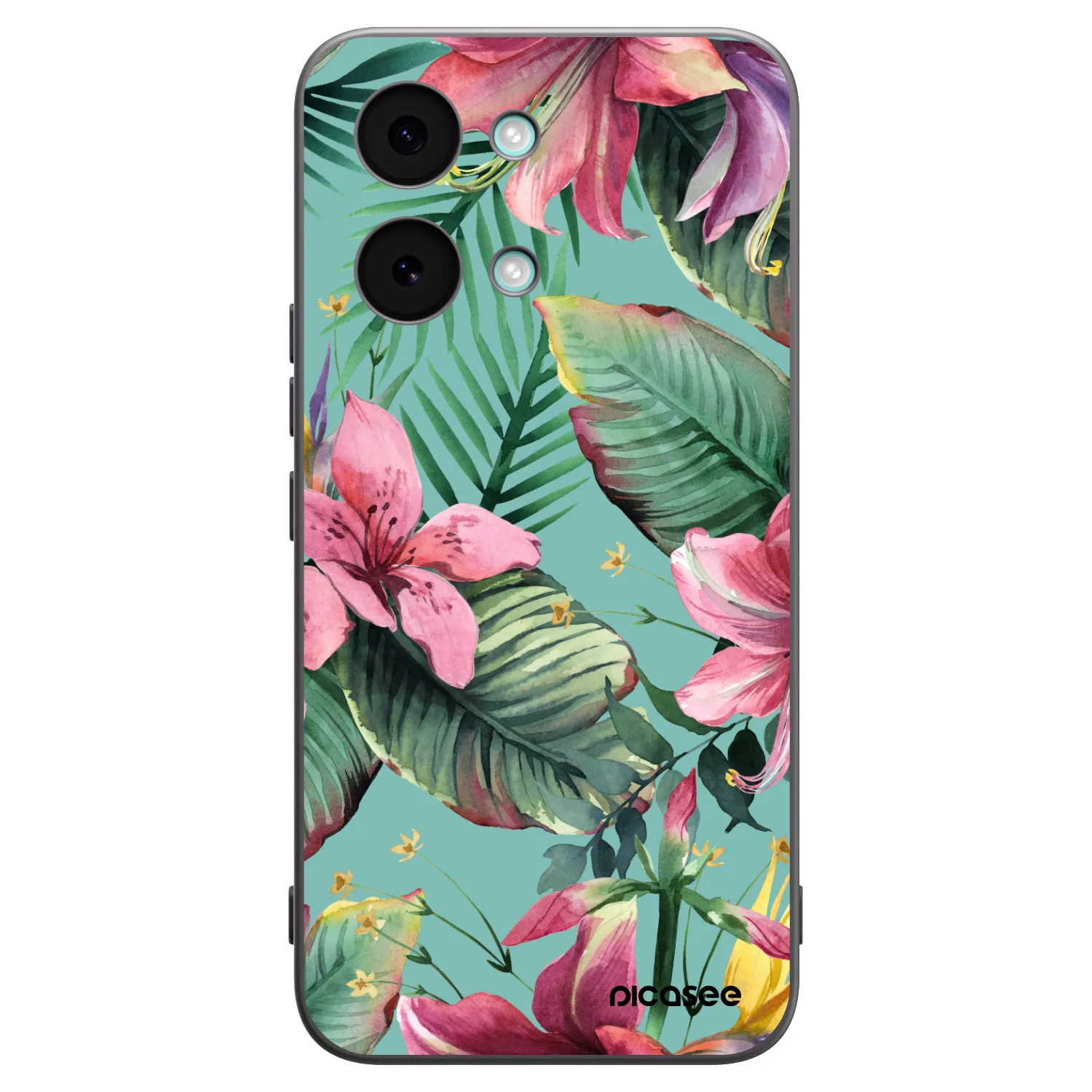 Picasee Μαύρη θήκη σιλικόνης για Xiaomi Poco X8 Pro Max - Hawaii