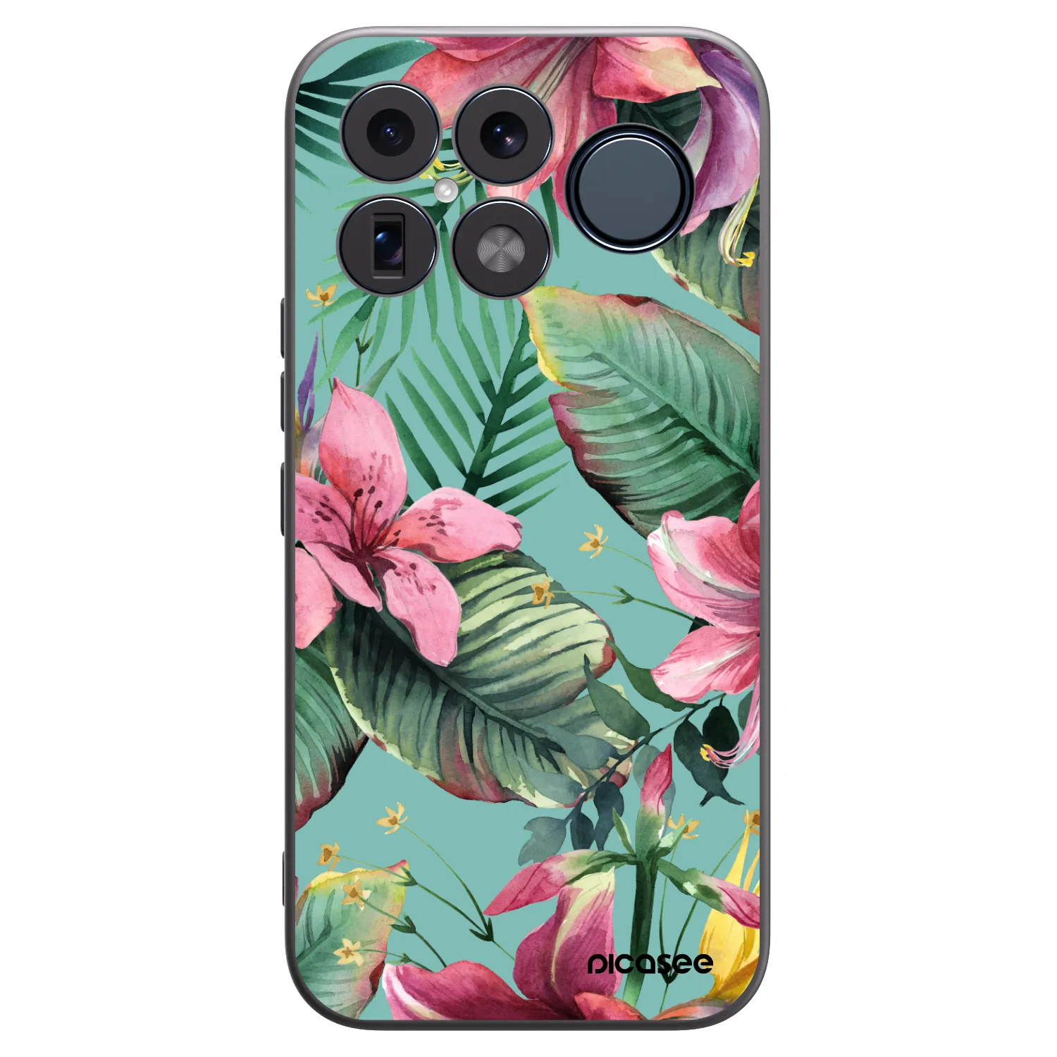 Picasee Μαύρη θήκη σιλικόνης για Xiaomi Poco F8 Ultra - Hawaii