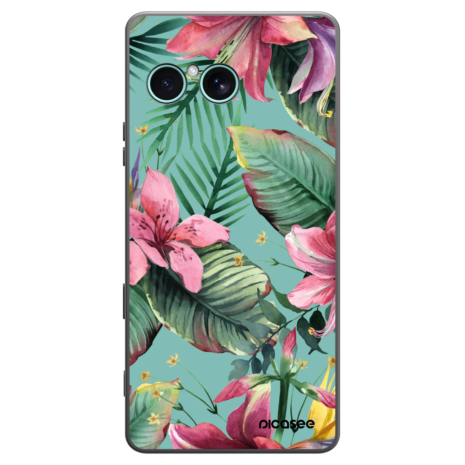 Picasee Μαύρη θήκη σιλικόνης για Sony Xperia 10 VII - Hawaii
