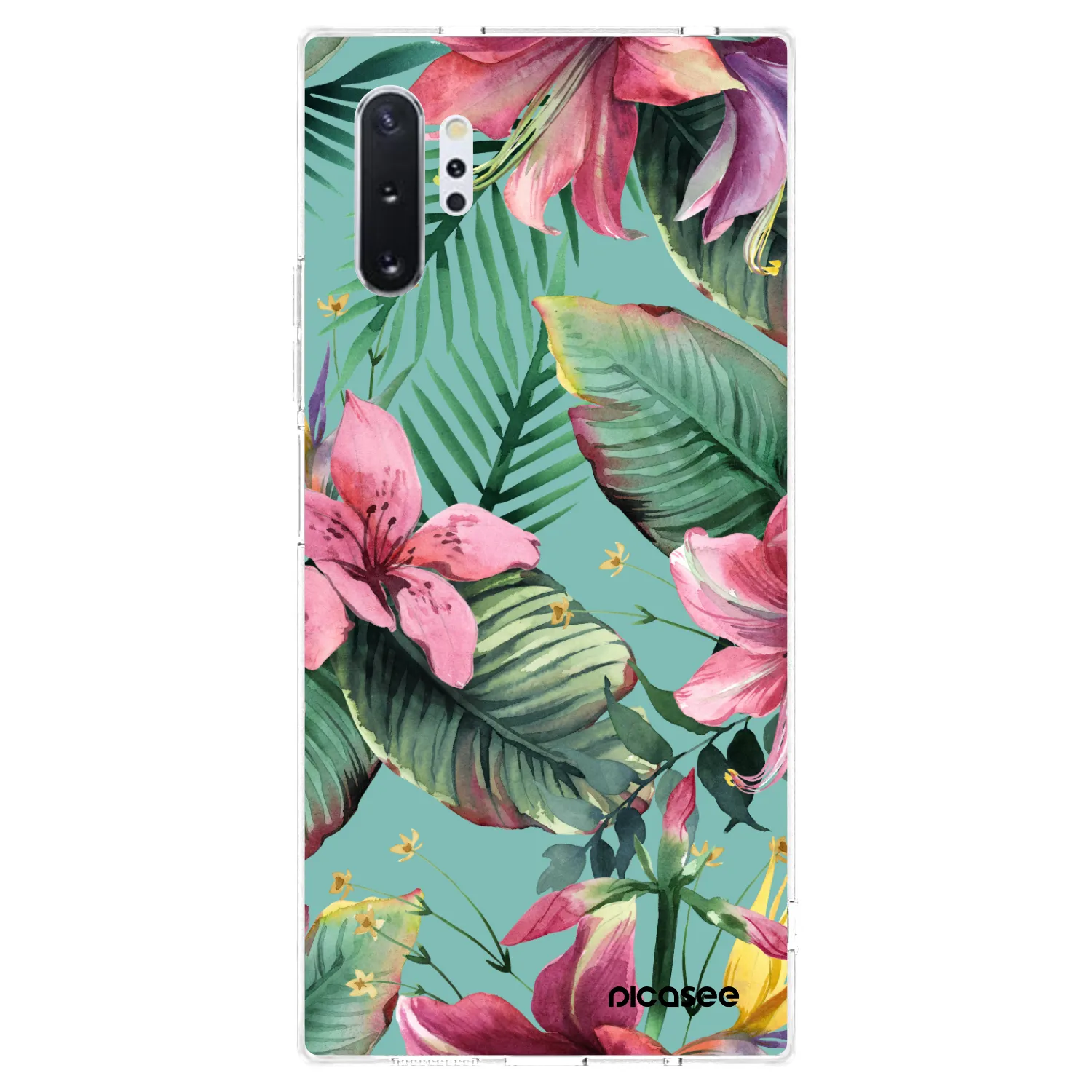 Picasee διαφανής θήκη σιλικόνης Samsung Galaxy Note 10+ N975F - Hawaii