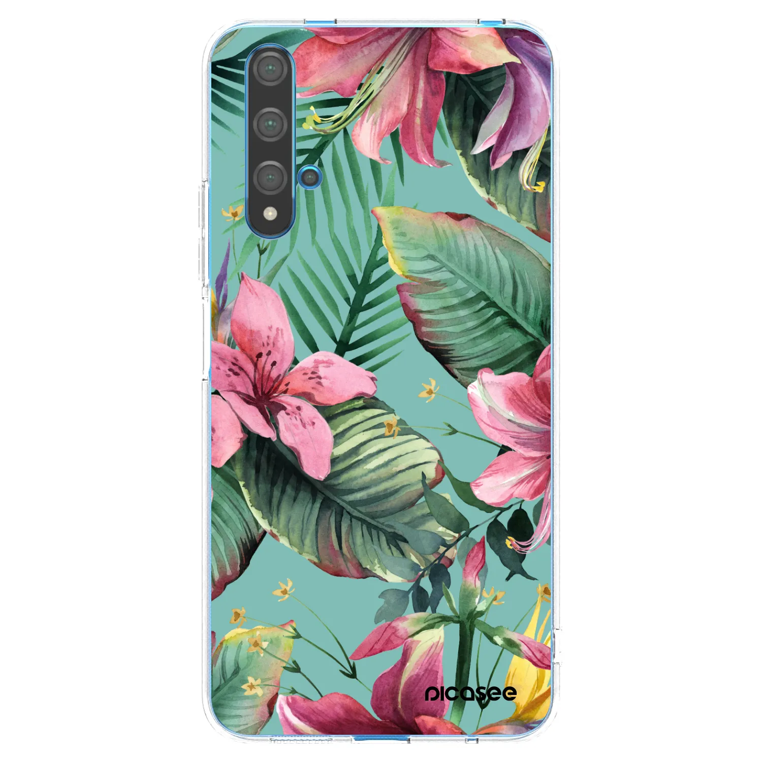 Picasee διαφανής θήκη σιλικόνης Huawei Nova 5T - Hawaii