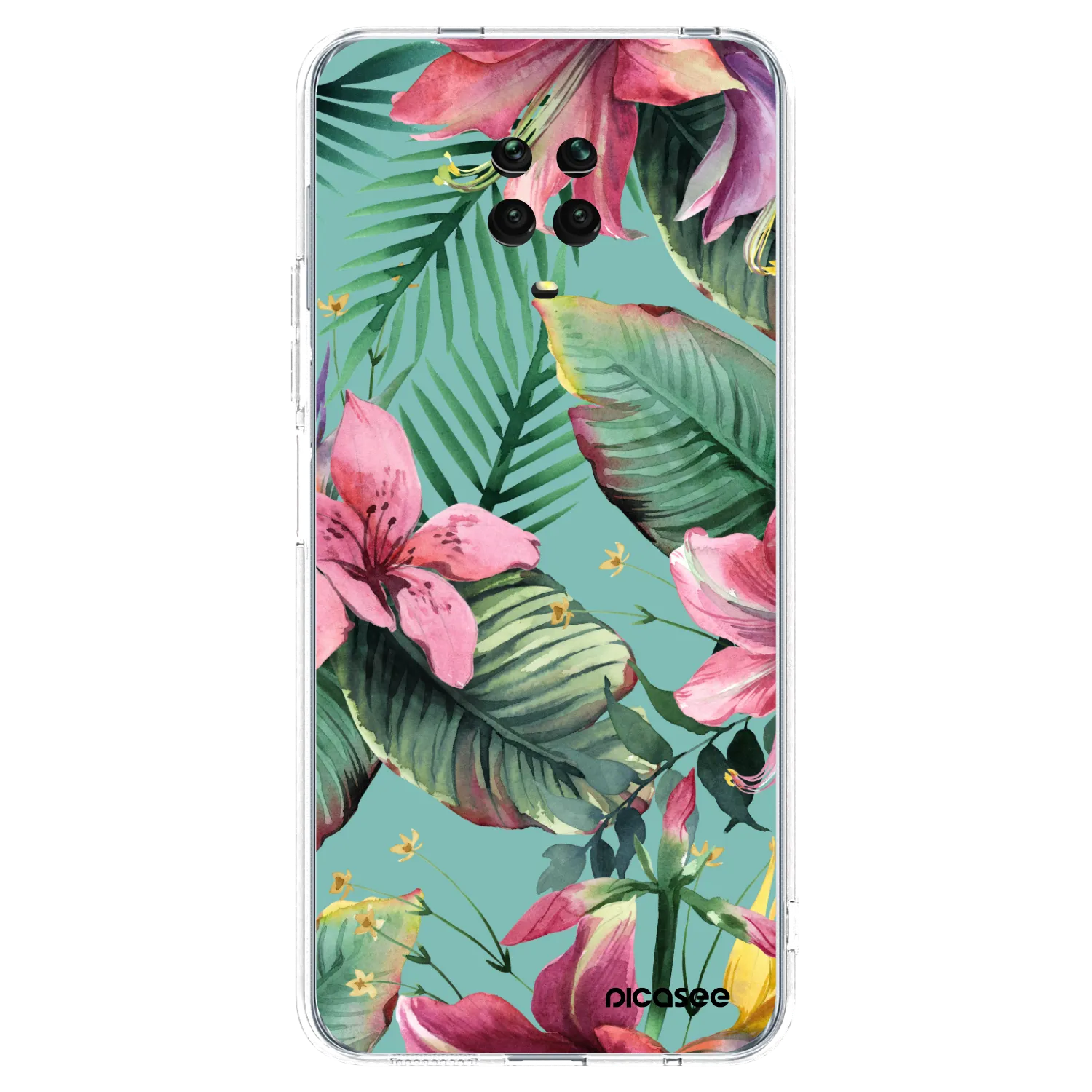 Picasee διαφανής θήκη σιλικόνης Xiaomi Redmi Note 9S - Hawaii