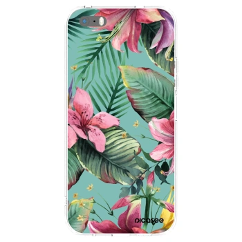 Picasee διαφανής θήκη σιλικόνης Apple iPhone 5/5S/SE - Hawaii