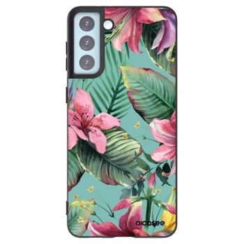 Picasee Μαύρη θήκη σιλικόνης για Samsung Galaxy S21+ 5G G996F - Hawaii