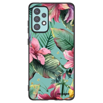 Picasee Μαύρη θήκη σιλικόνης για Samsung Galaxy A72 A725F - Hawaii