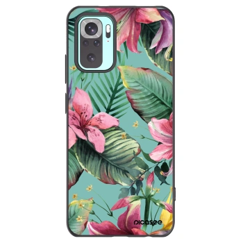 Picasee Μαύρη θήκη σιλικόνης για Xiaomi Redmi Note 10 Pro - Hawaii