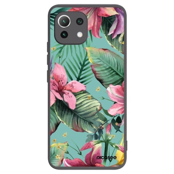 Picasee Μαύρη θήκη σιλικόνης για Xiaomi Mi 11 Lite - Hawaii