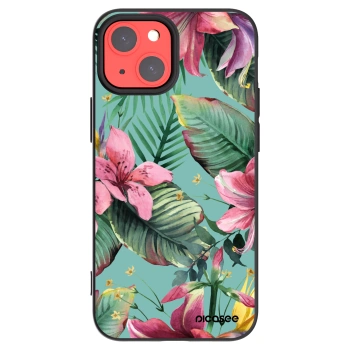 Picasee Μαύρη θήκη σιλικόνης για Apple iPhone 13 mini - Hawaii
