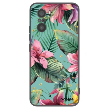 Picasee Μαύρη θήκη σιλικόνης για Xiaomi Poco F3 - Hawaii