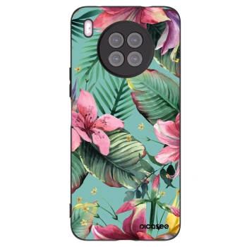 Picasee Μαύρη θήκη σιλικόνης για Huawei Nova 8i - Hawaii