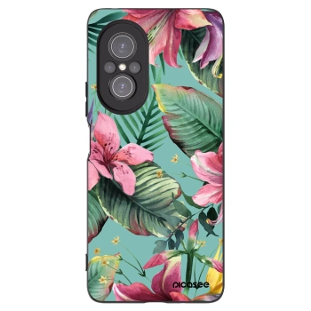 Picasee Μαύρη θήκη σιλικόνης για Huawei Nova 9 SE - Hawaii