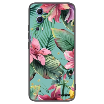 Picasee Μαύρη θήκη σιλικόνης για Vivo Y52 5G - Hawaii