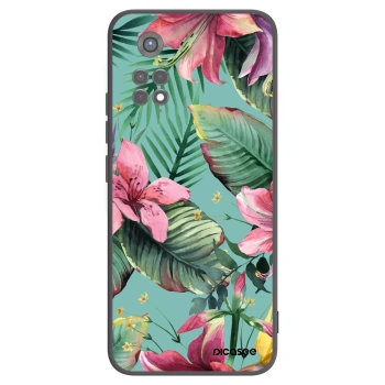 Picasee Μαύρη θήκη σιλικόνης για Xiaomi Redmi Note 11S 5G - Hawaii
