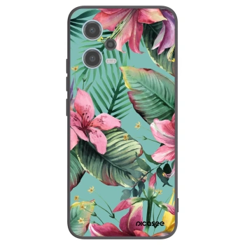 Picasee Μαύρη θήκη σιλικόνης για Xiaomi Redmi Note 12 5G - Hawaii
