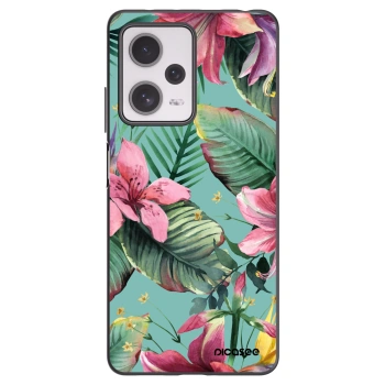 Picasee Μαύρη θήκη σιλικόνης για Xiaomi Redmi Note 12 Pro+ 5G - Hawaii