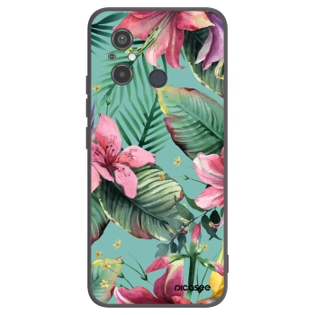 Picasee Μαύρη θήκη σιλικόνης για Xiaomi Redmi 12C - Hawaii