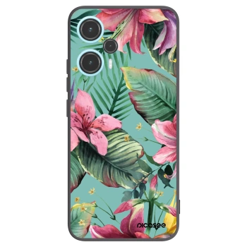 Picasee Μαύρη θήκη σιλικόνης για Xiaomi Poco F5 - Hawaii