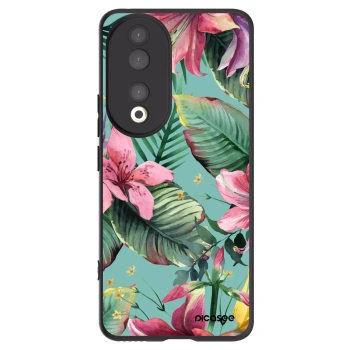 Picasee Μαύρη θήκη σιλικόνης για Honor 90 5G - Hawaii