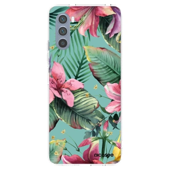Picasee διαφανής θήκη σιλικόνης Motorola Moto G62 - Hawaii
