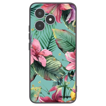 Picasee Μαύρη θήκη σιλικόνης για Realme C53 - Hawaii