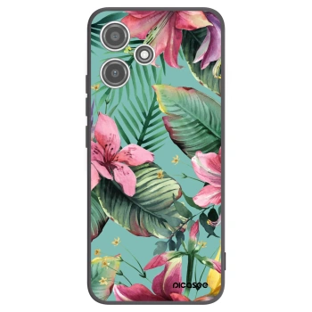 Picasee Μαύρη θήκη σιλικόνης για Xiaomi Redmi 12 5G - Hawaii