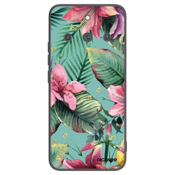 Picasee Μαύρη θήκη σιλικόνης για Realme 11 Pro+ - Hawaii