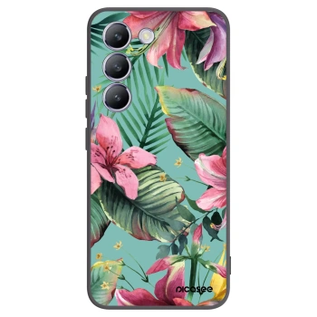 Picasee Μαύρη θήκη σιλικόνης για Vivo V40 SE 5G - Hawaii