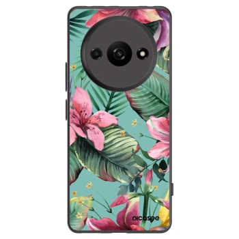 Picasee Μαύρη θήκη σιλικόνης για Xiaomi Redmi A3 - Hawaii